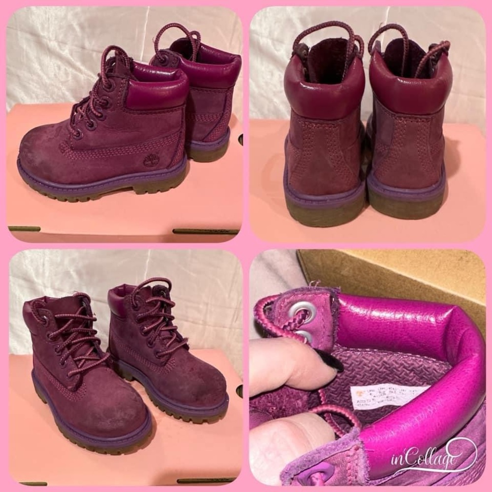 Timberland boots. Size 6c- USED